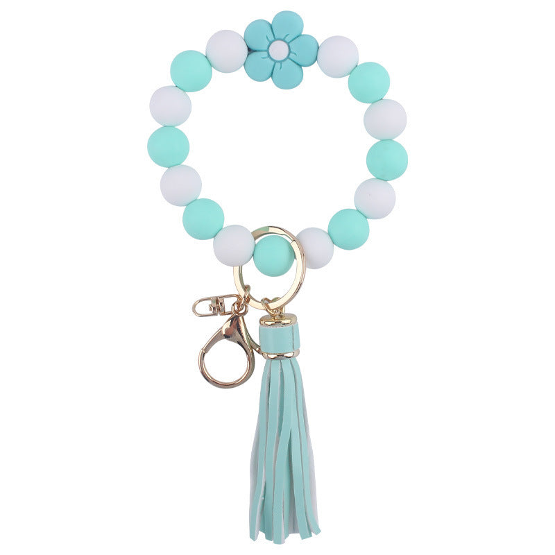 Cartoon Silicone Flower Bracelet Keychain ccf2e111 e2fc 4467 b4ec b5787a776a0a