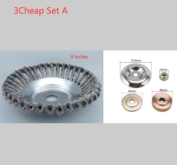 Round Corner Brick Joint Weeding Head Lawn Mower cd6c10b9 e32b 433e b44d a23595fcabf9