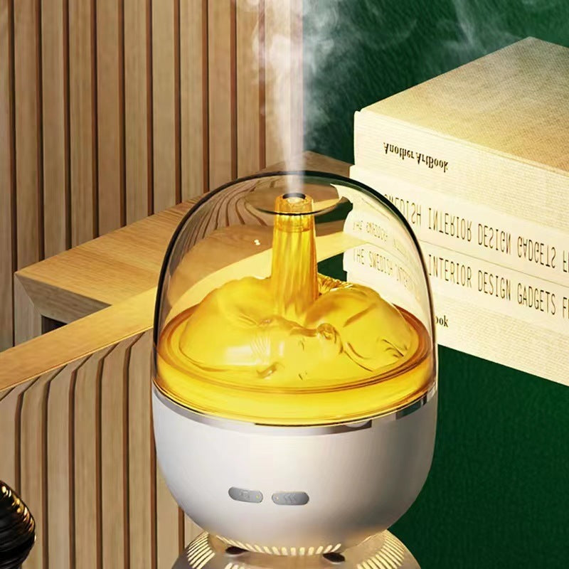 Air Humidifier Essential Oil Ultrasonic Aromatherapy Atomizer Colorful Light Heavy Fog Volume Office Home Accessories cdde939