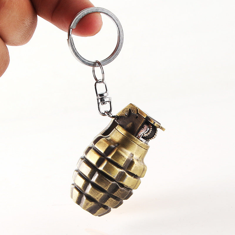 Metal Portable Grenade Modeling Inflatable Grinding Wheel Open Flame Lighter ce01a875 323c 4a0d 8a5c ffb981c0d4ab