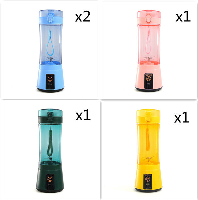 Portable Electric Fruit Juicer Wireless USB Rechargeable Mini Mixer Multifunction Summer Smoothie Blender Machine Kitchen Sup