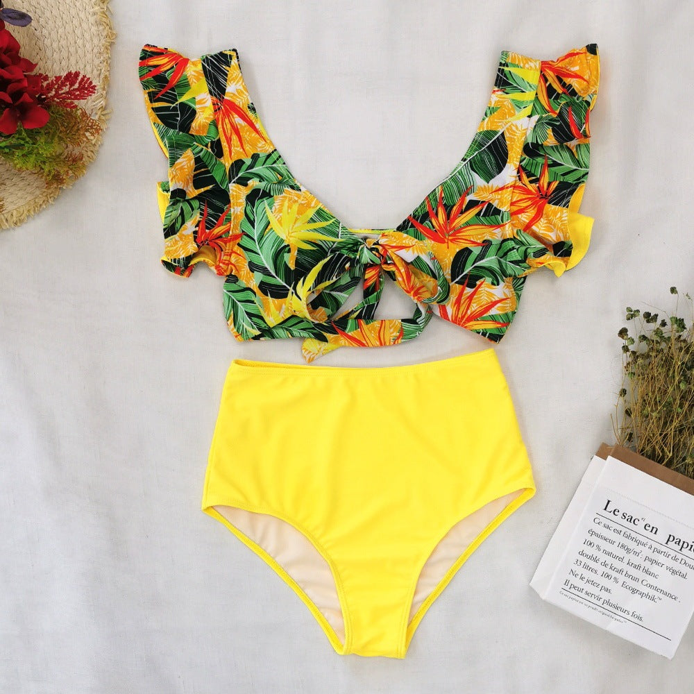 Women's Flounced Bikini Split Swimsuit cebeba36 f10d 4329 92e8 45cca5e678d5