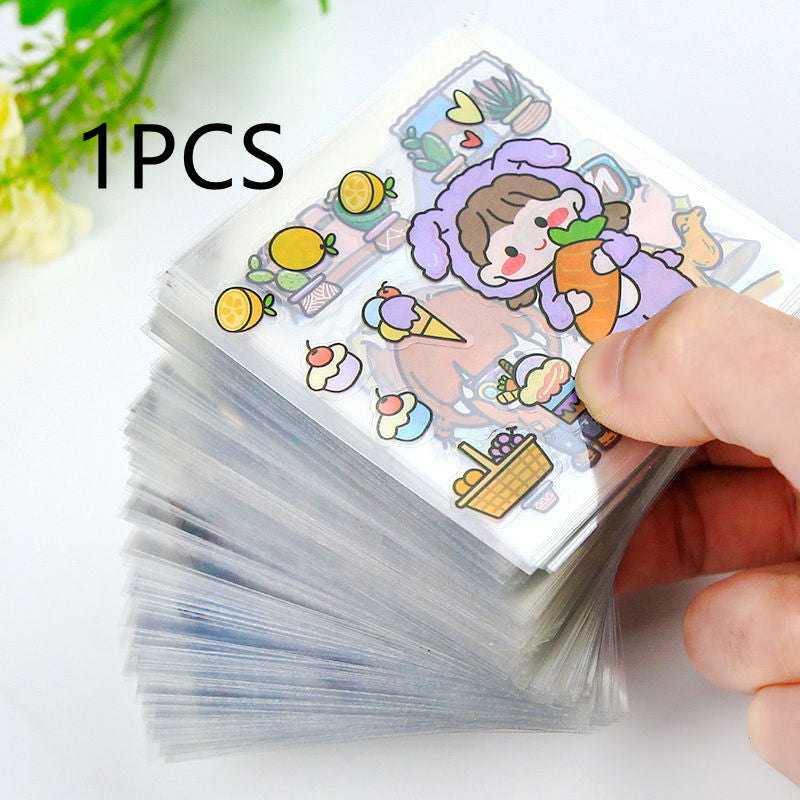 100 Non-duplicate PET Journal Stickers - HD Wireless Product #10