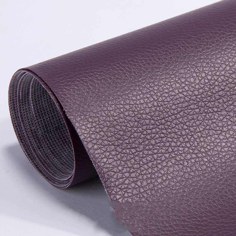 Self-adhesive Leather Fabric Soft And Hard Bag Pvc Artificial Leather Back Glue cf63b5e4 a72c 4631 b17d c025b6687cf9