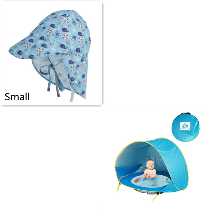 Baby Beach Tent Kids Outdoor Camping Easy Fold Up Waterproof Up Sun Awning Tent UV-protecting cf848950 cbee 409c 85ac c21ee7