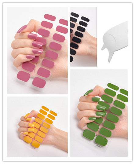 Waterproof and Long Lasting Nail Stickers Letter Color Nail Stickers Full Stickers cfaa7bd7 bafb 431c b370 558336189076