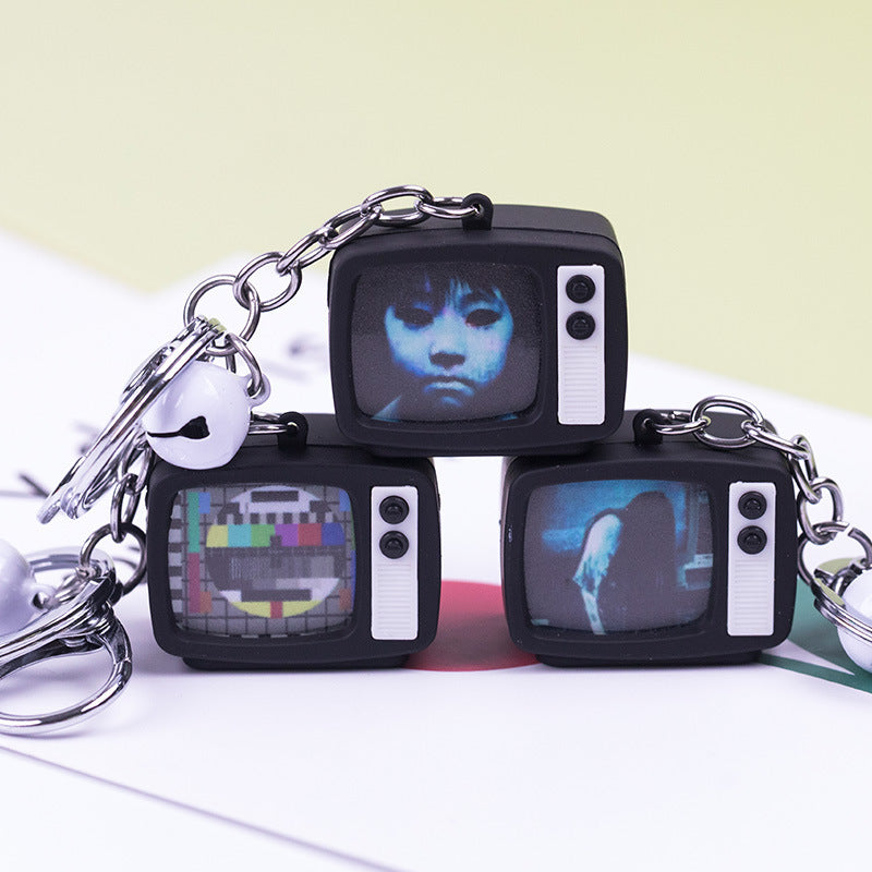 Halloween Terror Curse Mini TV Car Key Chain Pendant cff772b7 5a80 4209 a7a0 1af7d97e2afa