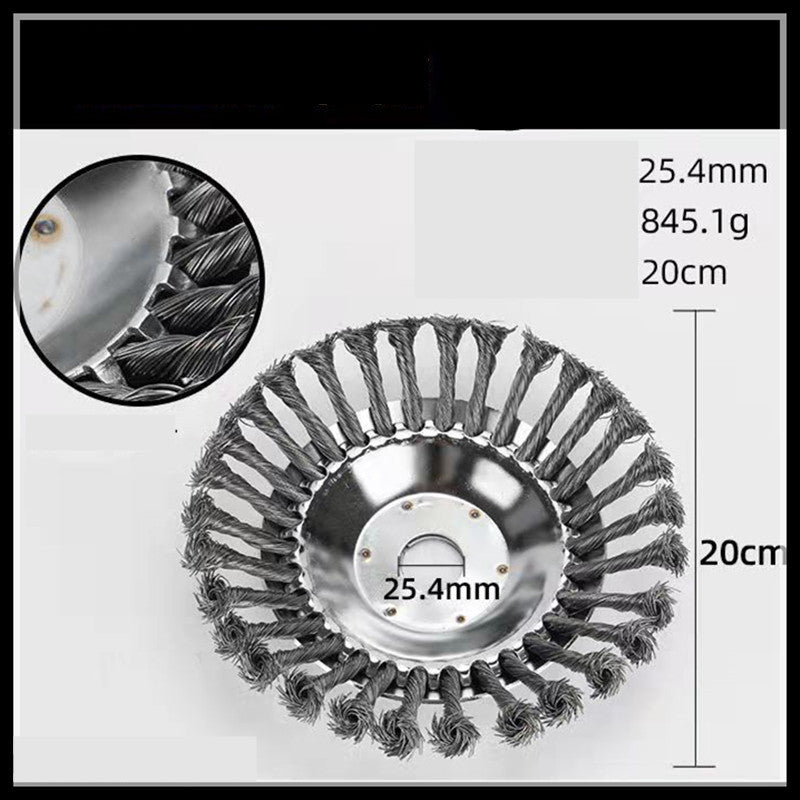 Lawn Mower Head Twist Wire Bowl Wire Rust Removal d06fffc0 a130 4512 9a33 232572fe0f47