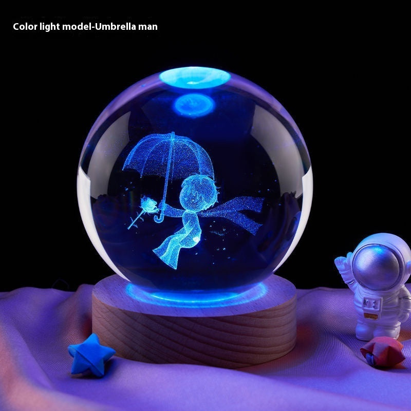 Moon Small Night Lamp Decoration Creative Crystal Ball d07660d9 d711 43f0 88cc 98a53b91157e trans