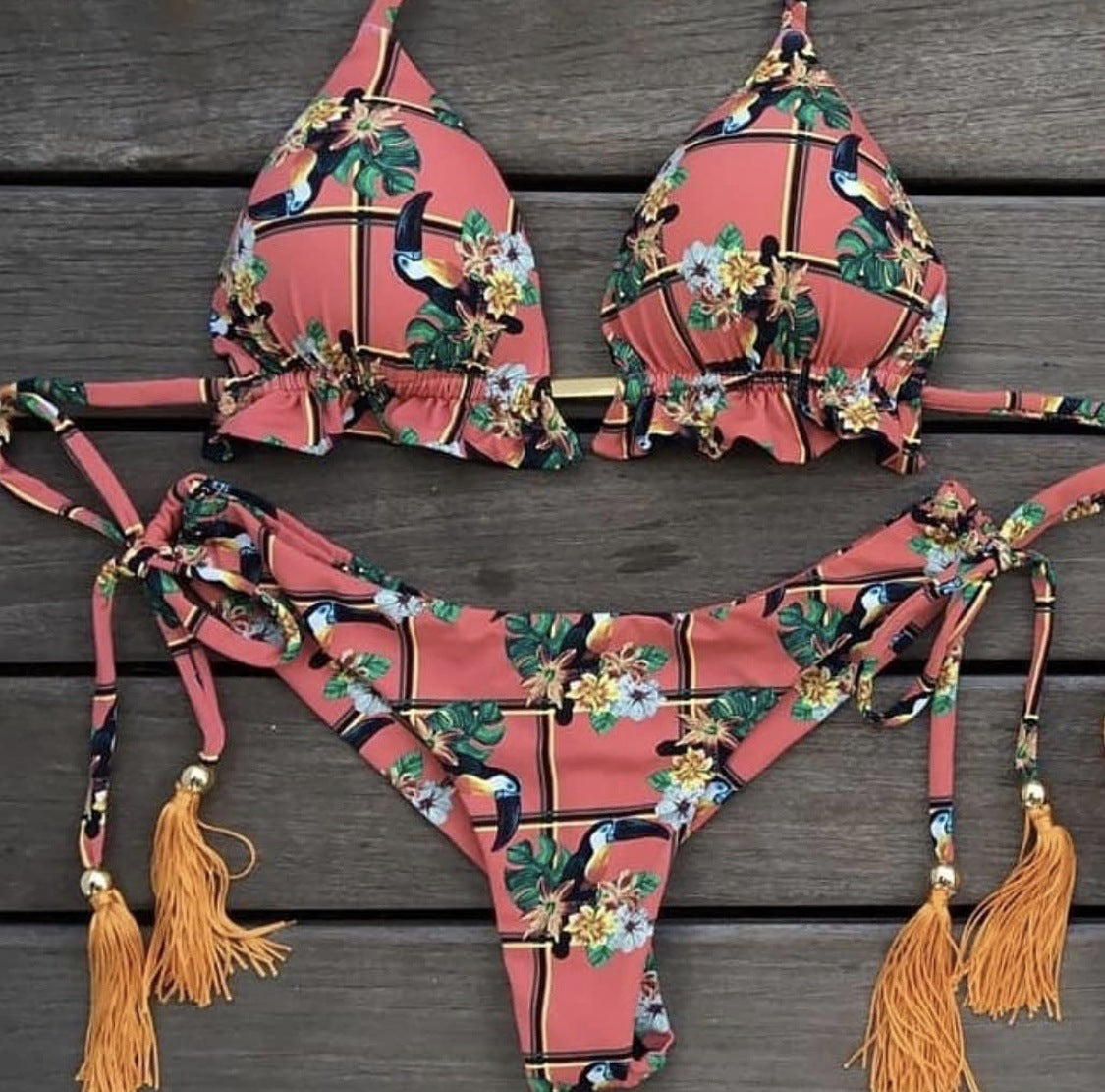 Women's Beach Split Printed Swimsuit d08d525f f050 430d bdeb 6e5f30144245 35c65e59 916c 4741 9142 d3d44a750c18