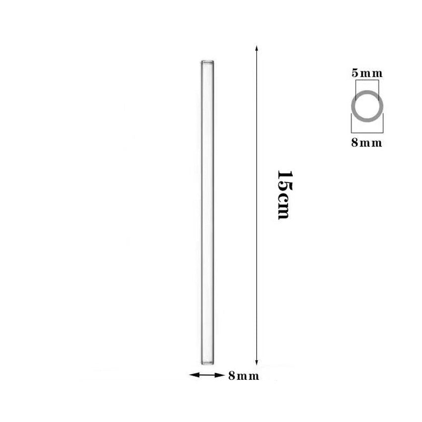 Glass Straws, Pearl Milk Tea Coarse Drinking Straws, Non-disposable Transparent Water Cups, Long Straws d14a7125 44c0 46dc 8b