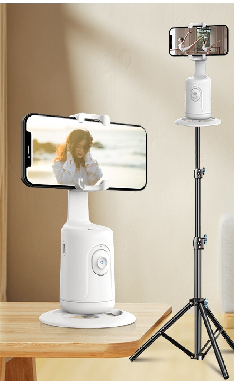 360 Auto Face Tracking Gimbal AI Smart Gimbal Face Tracking Auto Phone Holder For Smartphone Video Vlog Live Stabilizer Tripod - 图片 10