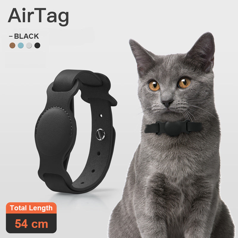 Anti-lost Device Cat And Dog Pet Collar Chain Leather Case d16b859b ddf4 4d0b 87c0 6b9ee980927f