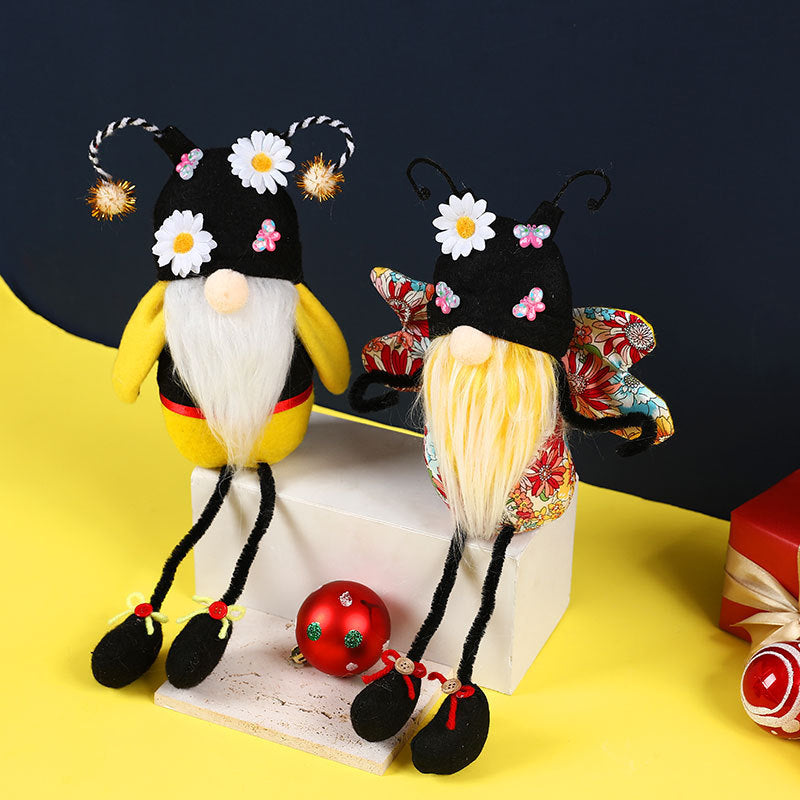 Bee Festival Flower Butterfly Long Legs Faceless Doll d3167c80 3bd5 4127 9308 423137bf9aac