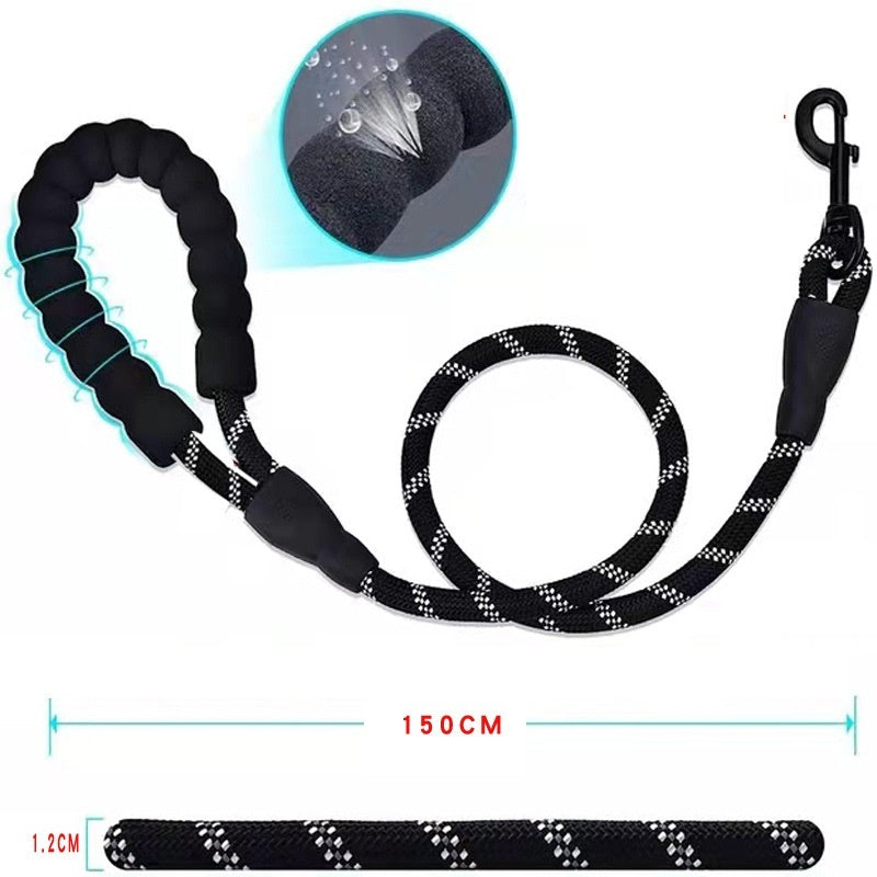 Polyester Pet Reflective One Drag Two Traction Rope d3473b65 8f25 4ef6 86ce 384ab5c57aae