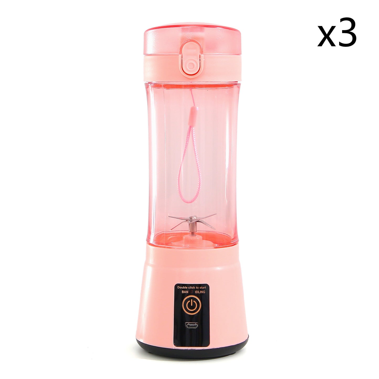 Portable Electric Fruit Juicer Wireless USB Rechargeable Mini Mixer Multifunction Summer Smoothie Blender Machine Kitchen Sup