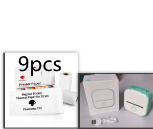 Portable Mini Thermal Label Printer Home Photo Printer Student Wrong Question Printer Bluetooth-compatible Mini Label Printer Price Tag - 图片 52