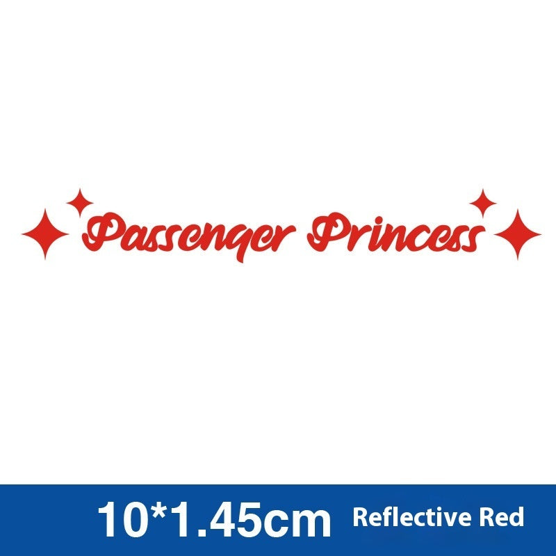 Passenger Princess Special Car Stickers Decorative Reflective d46ef787 1d97 468f 8613 e37d8d1e7053