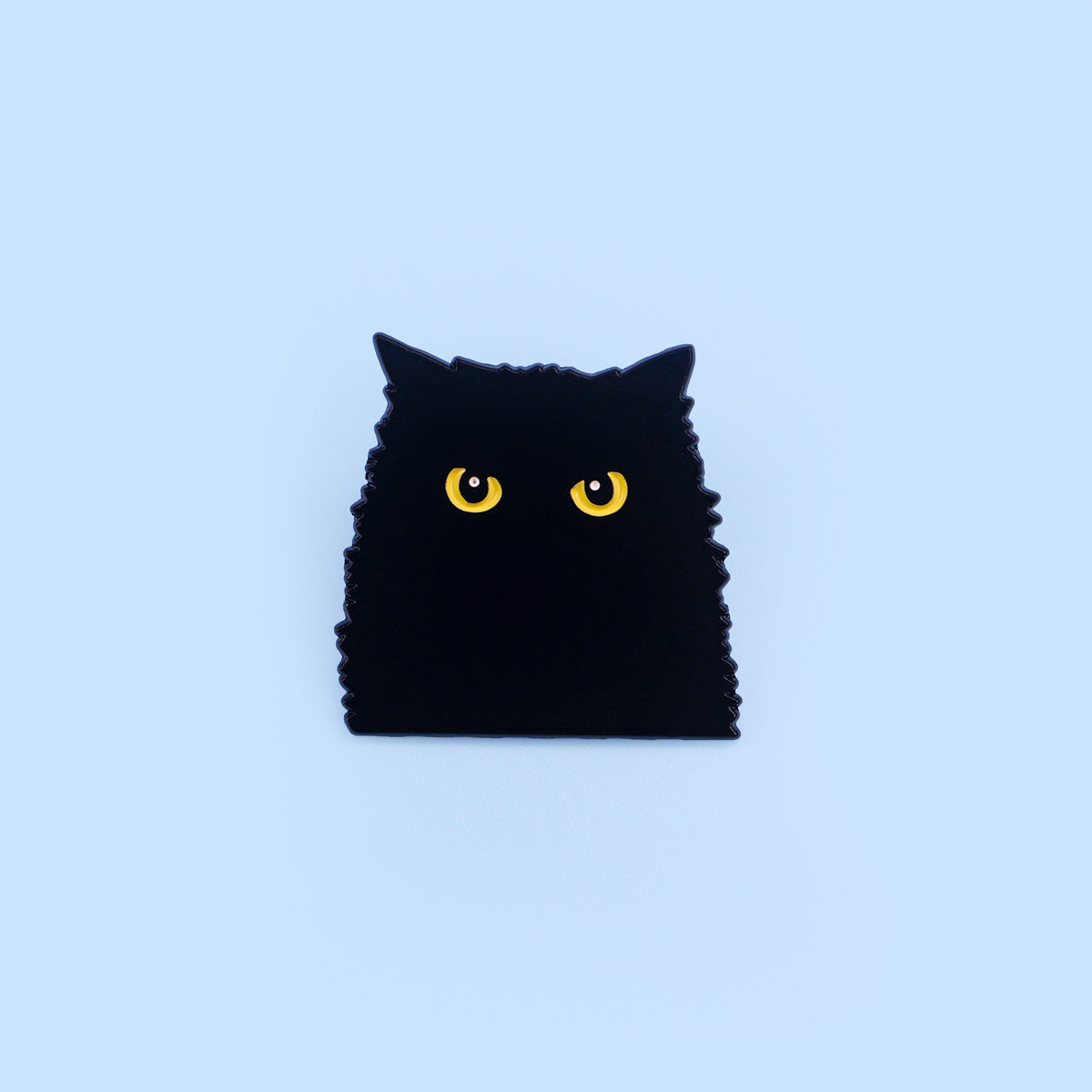 Creative Cartoon Cute Black Cat Alloy Brooch