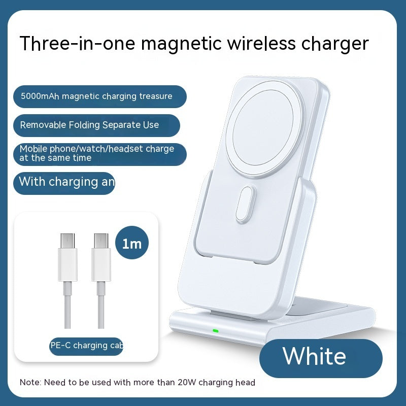 Magnetic Bracket Three In One Wireless Charger d4bbab95 d64a 4dd9 a815 8ef3b235b5e8 trans