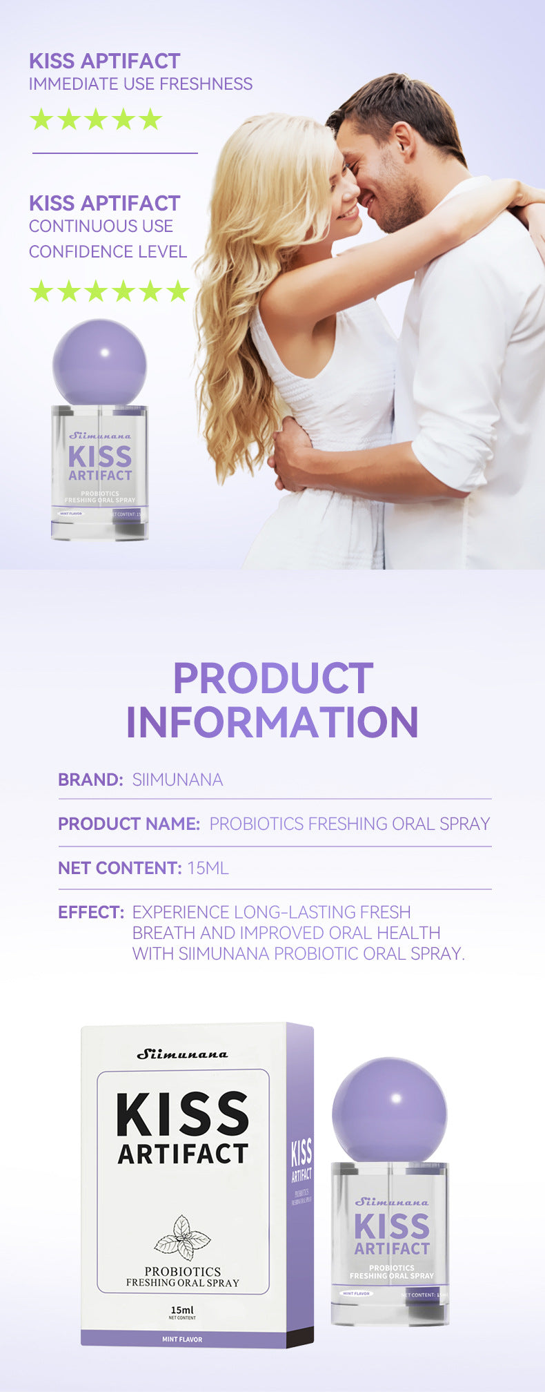 Cleaning Probiotic Oral Spray