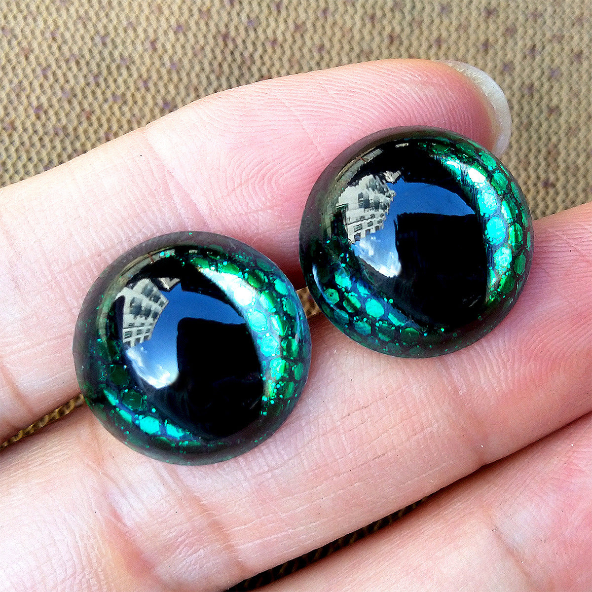 3D Resin Cat Eye Toy Doll Eyes DIY Accessories