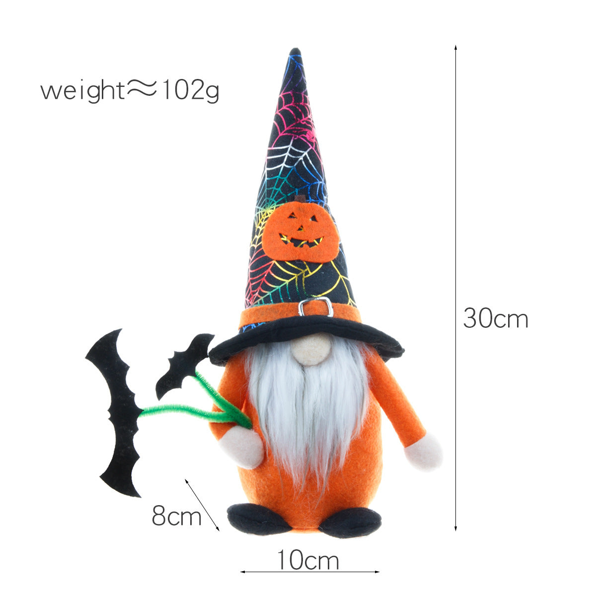 Halloween Dwarf Doll Flannel Fabric d61c2d45 aa38 4c5f a405 851d28b6b39c