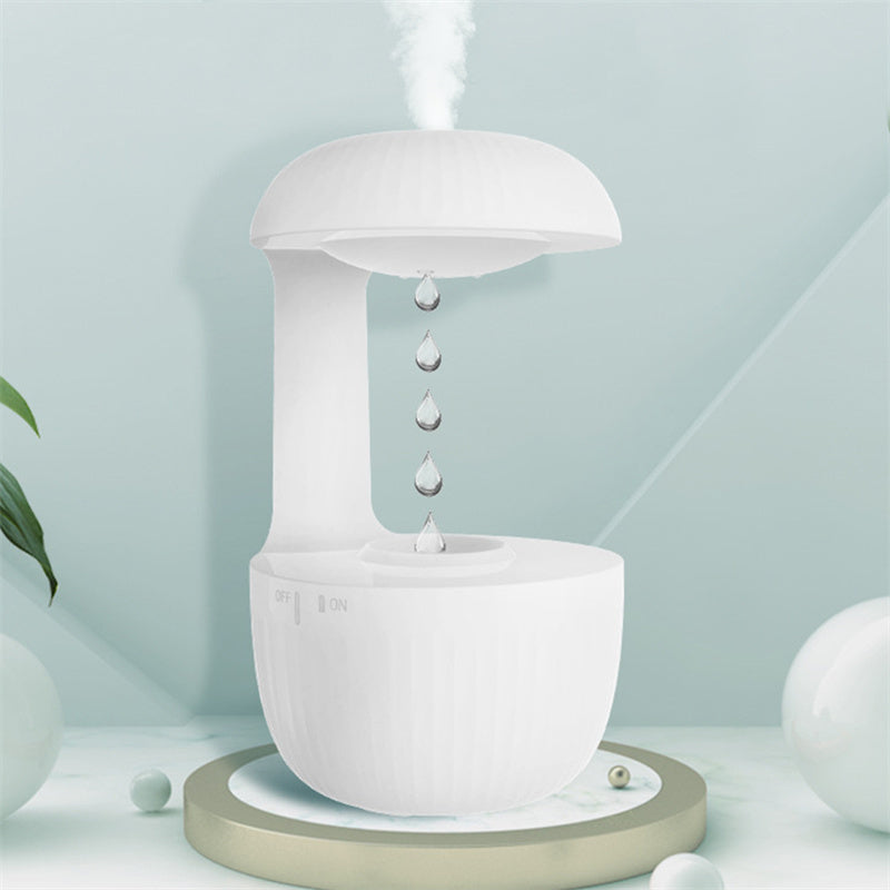 Anti-gravity Air Humidifier Mute Countercurrent Humidifier Levitating Water Drops Cool Mist Maker Fogger Relieve Fatigue d6a8