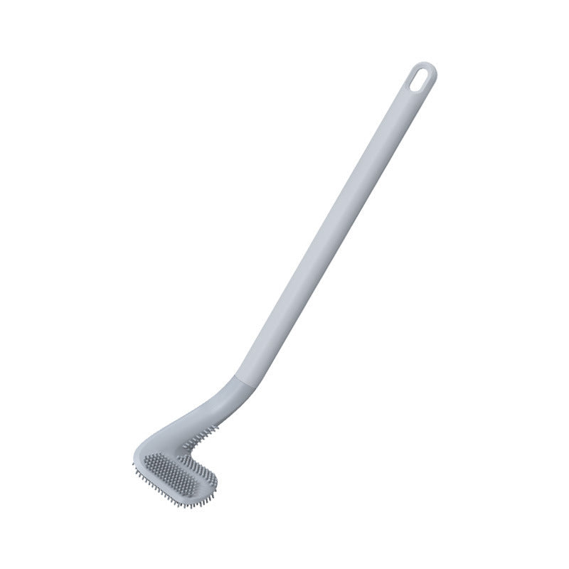 Golf Toilet Brush Wall-Mounted Cleaning Tools Silicone Flexible Bristles Brush Bathroom WC Accessories Cleaning Brush Tools d