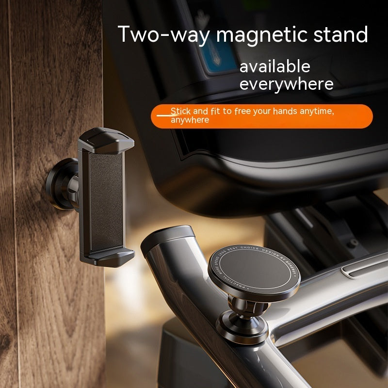Bracket Gym Kitchen Bathroom Magnetic Suction Bracket Can Rotate 360 Degrees Portable Phone Holder - 图片 1