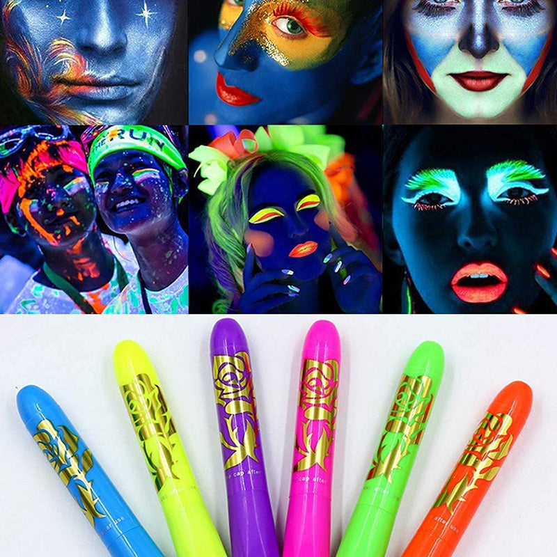 Luminous Face Color Set Party Halloween Event Makeup Props d7eabd43 c067 4964 8614 cf0609d7b5eb