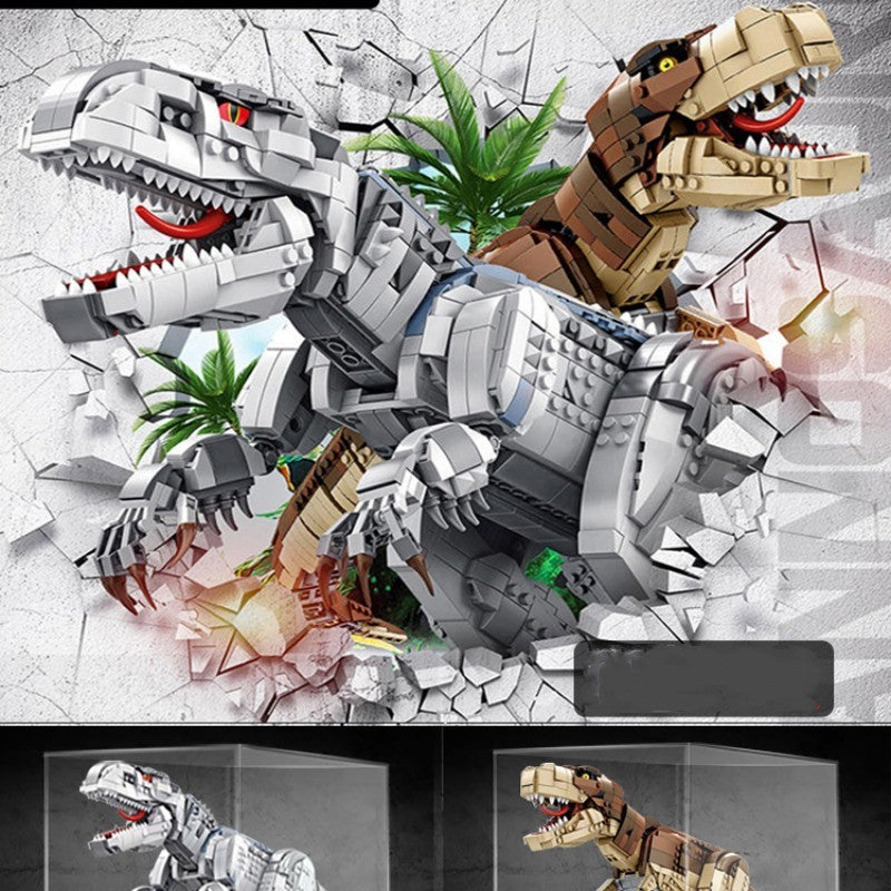 Boy Dinosaur Building Blocks Mechanical Tyrannosaurus Rex Puzzle Assembly Toy d86407aa cf2a 4123 b844 b0bfc337cb4c