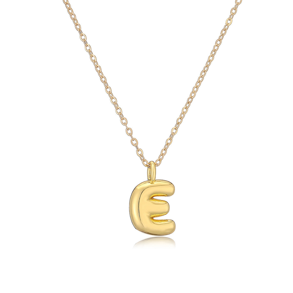 Copper Plated Gold 26 English Letters Pendant Necklace Niche Personality Clavicle Chain d8a1befb fbcb 4ca7 be61 9336a058d3a0