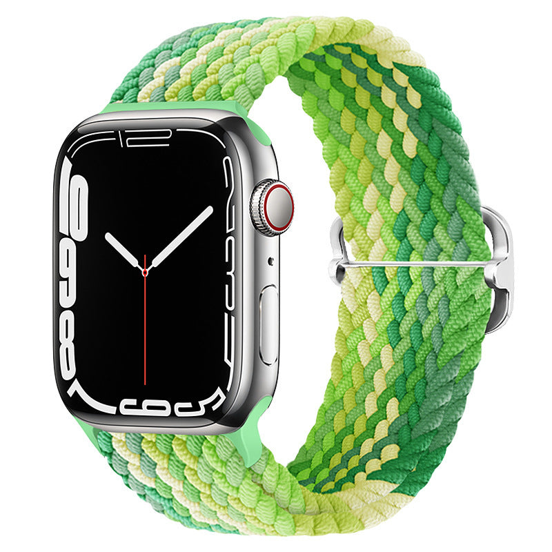 Double Loop Nylon Loop Woven Rainbow Watch Strap d8aa40ae c131 4429 8e00 66e9e5f37f7c