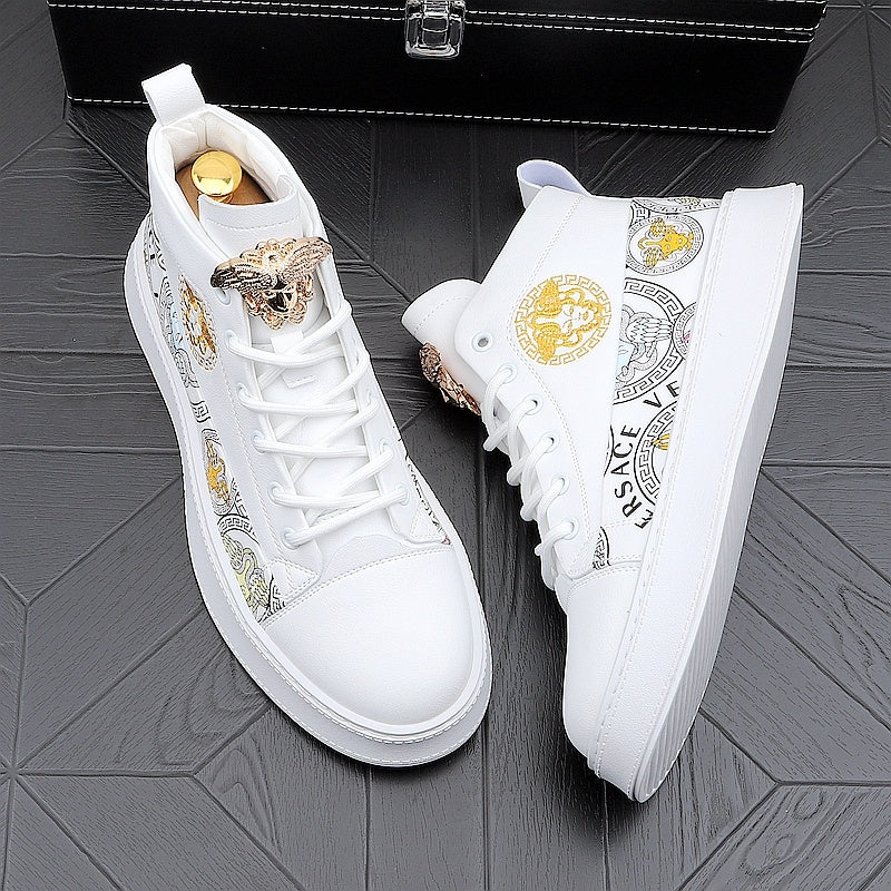 Men's Fashion Personality Versatile Print Board Shoes d8fcccfc 447f 45ee 81fb cd9b15b81c45
