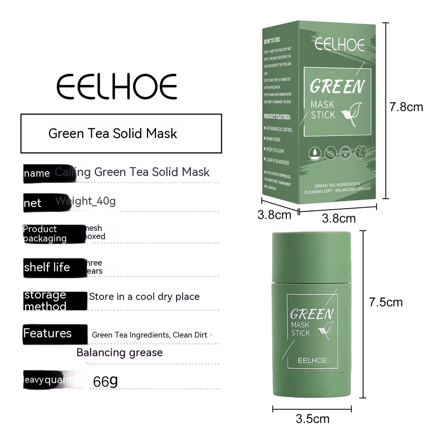 Deep Cleaning And Moisturizing Facial Mask Stick Shrinks Pores d9ac2599 611b 4744 810b 874f6a46c7d3 trans