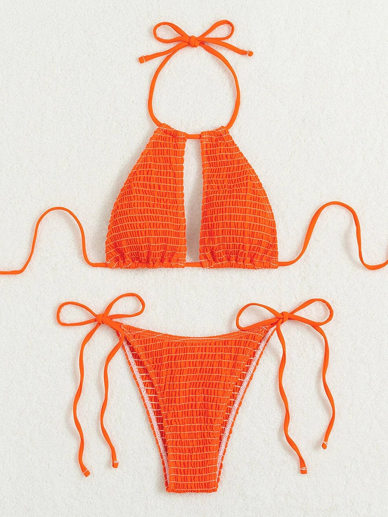 Women's Split Beach Swimsuit Bikini Two-piece Set d9e00ebf 4f6e 41ea 9697 fde045098216
