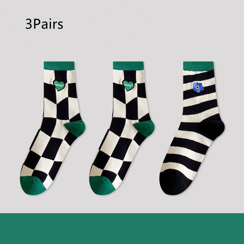 Green Women's Spring And Autumn Stockings da8efafc e18d 4dce ae6b c6836813ff00