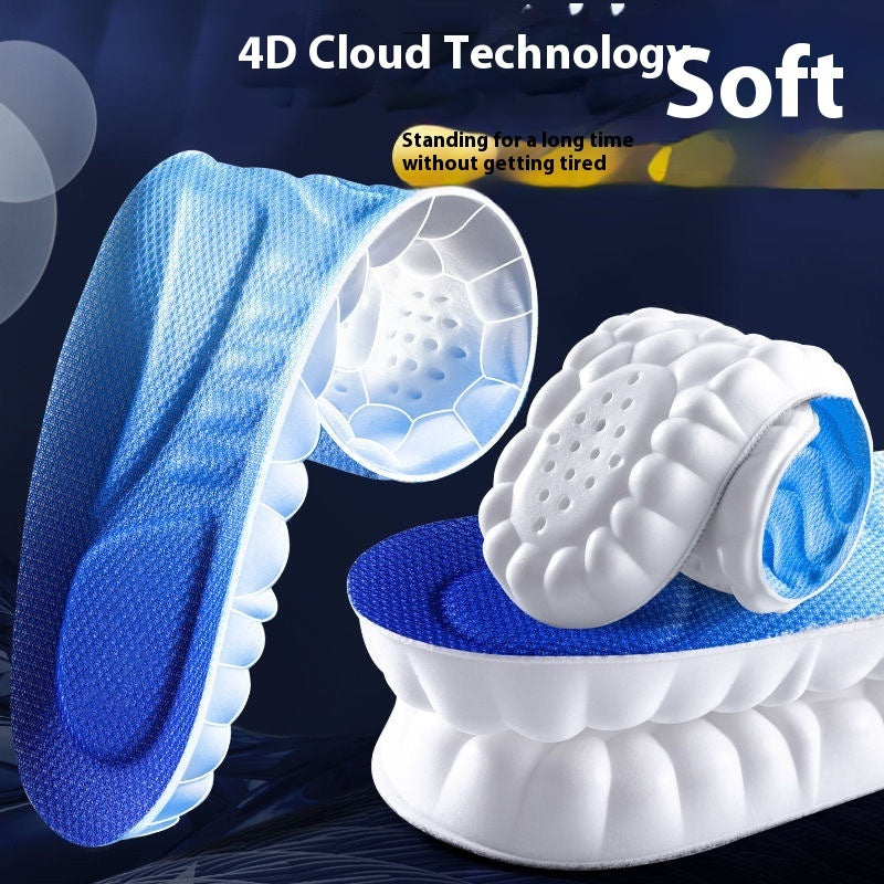 4D Shock Absorption Sports Comfortable Lightweight Insole - HD Wireless Product #1
