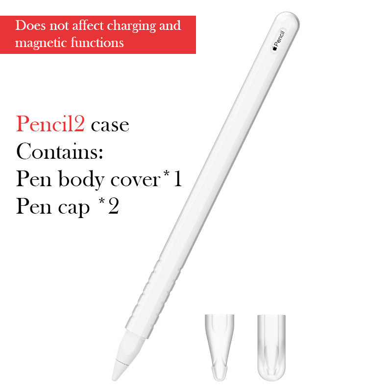 Compatible with Apple, Ipad Capacitor Pen Case II Stylus Silicone Case - 图片 5