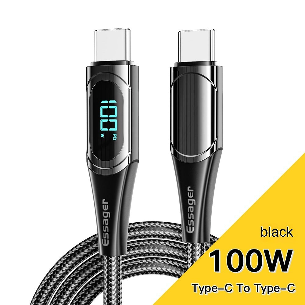 Fast Charge 100W Dual Type-c Super Fast Charge Data Cable - 图片 7