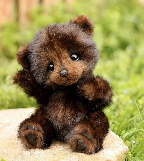Cotton Plush Doll Black Bear Raccoon Toy dbd08e1e 27cb 410f a8cb 498cc60c203e