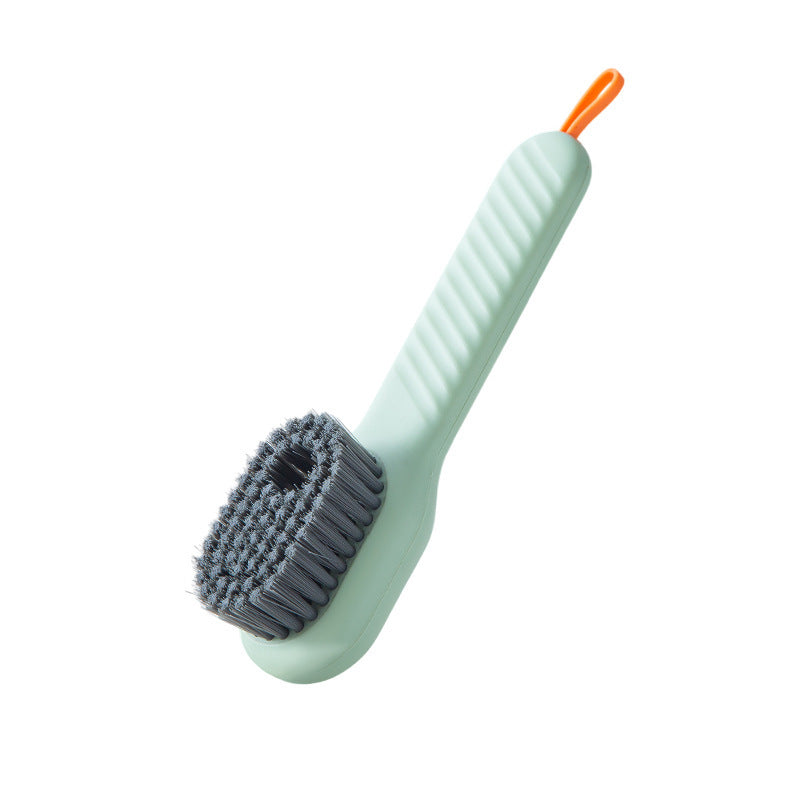 Multifunctional Soft-bristled Shoe Brush Long Handle Brush Automatic Liquid Adding Shoe Clothing Board Brush Cleaning Tool db