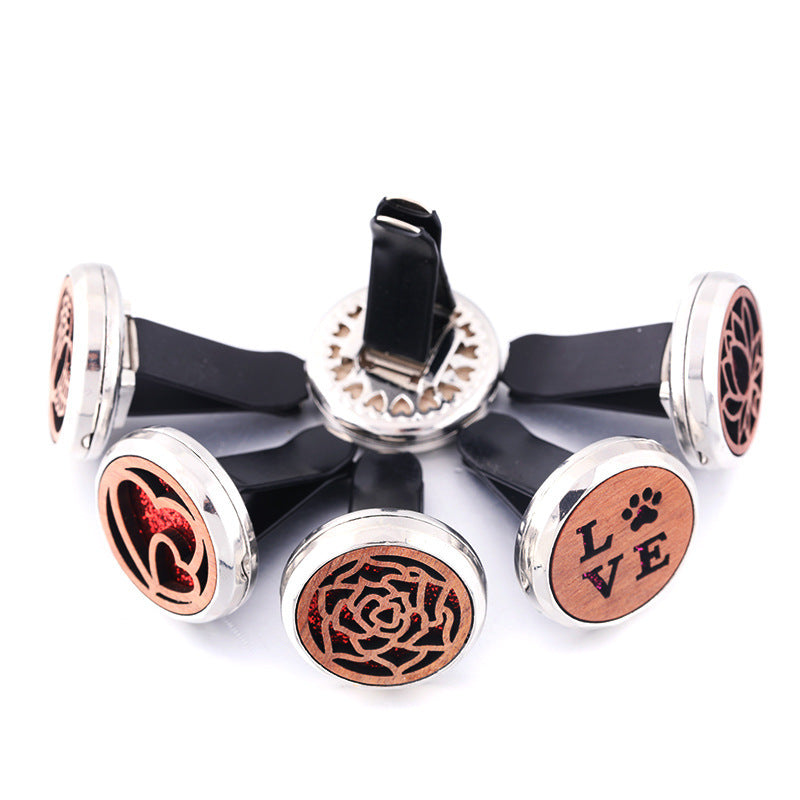 Car Hollow Wood Aromatherapy Clip de5e868e b3f8 4818 b714 446a6613d706