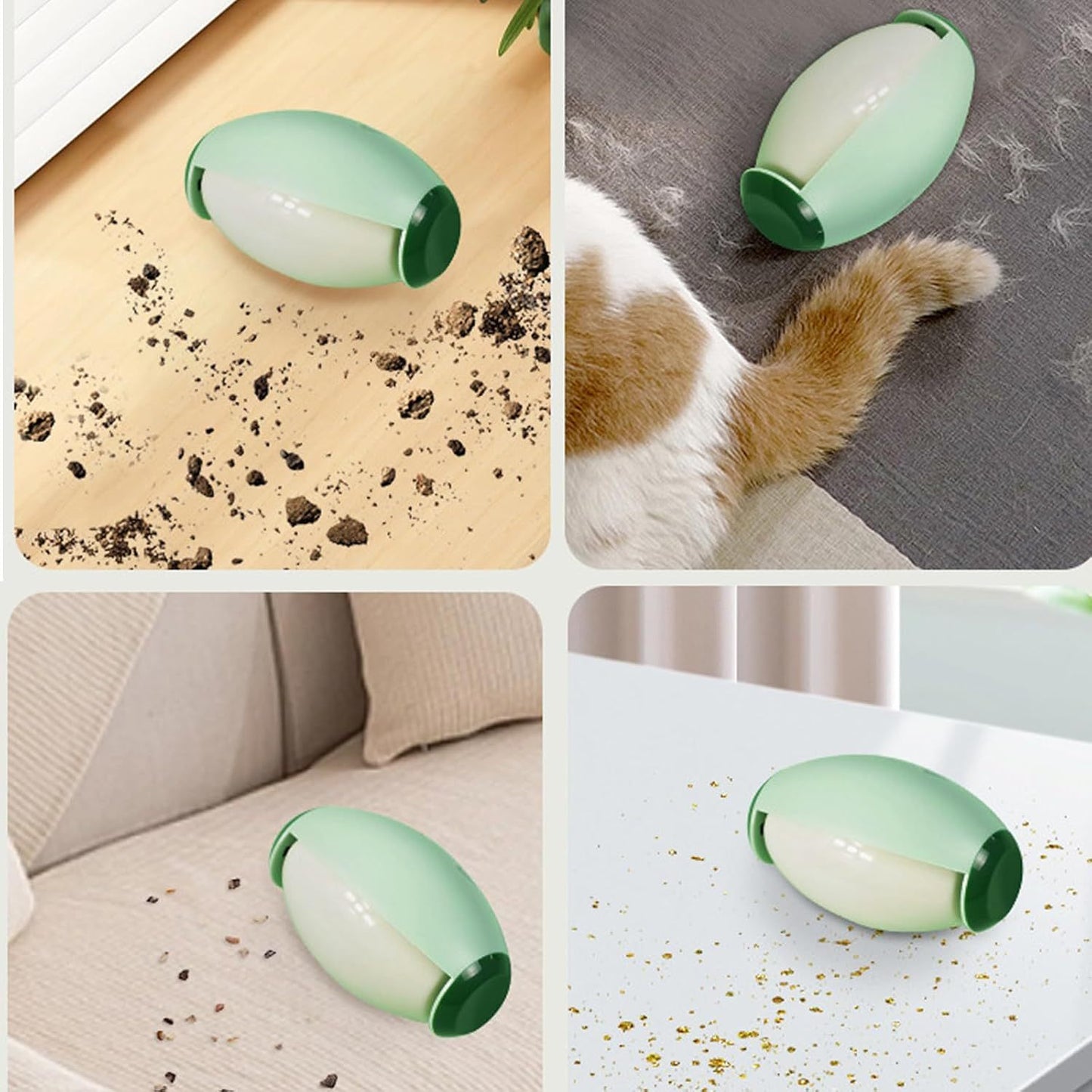 Washable Reusable Gel Lint Roller Ball On The Go Lint Roller Ball Portable Travel Lint Roller Mini Dog Pet Cat Hair Removal T
