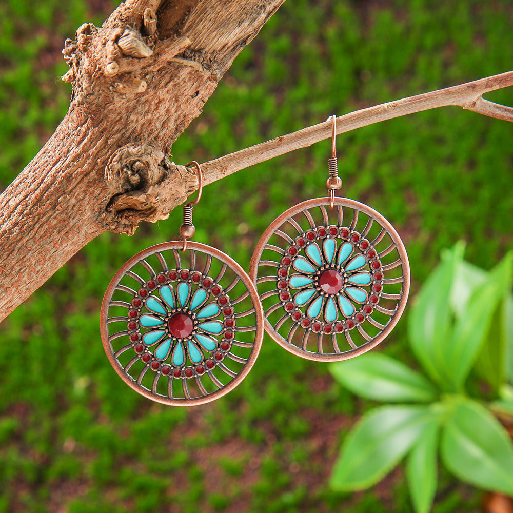 Vintage Bohemian Style Hand-woven Tassel Earrings dec3ef98 8bd7 452f aa39 39076d84a368