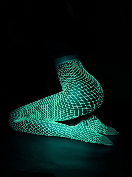 Authentic Fishnet Thin Hollow Luminous Stockings df4270a7 bdbc 40e6 a3bc f7d600d778c7