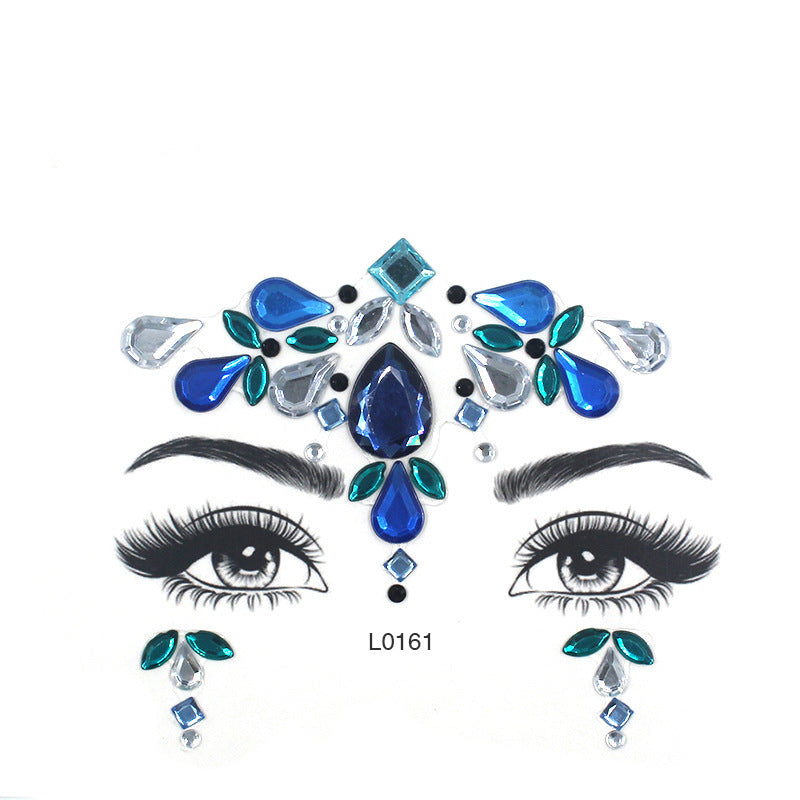 Women's Fashion Party Decoration Face Stickers df60db85 4dcd 4b33 bfce c93d1b2fa88c