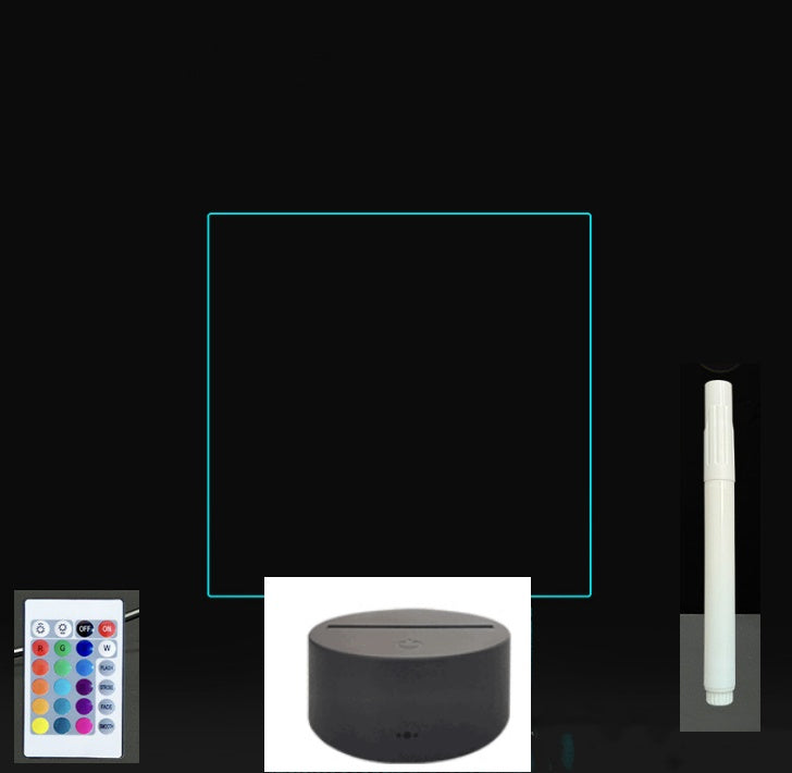 3D Acrylic Board Handwriting Message Board LED Light - HD Wireless Product #23