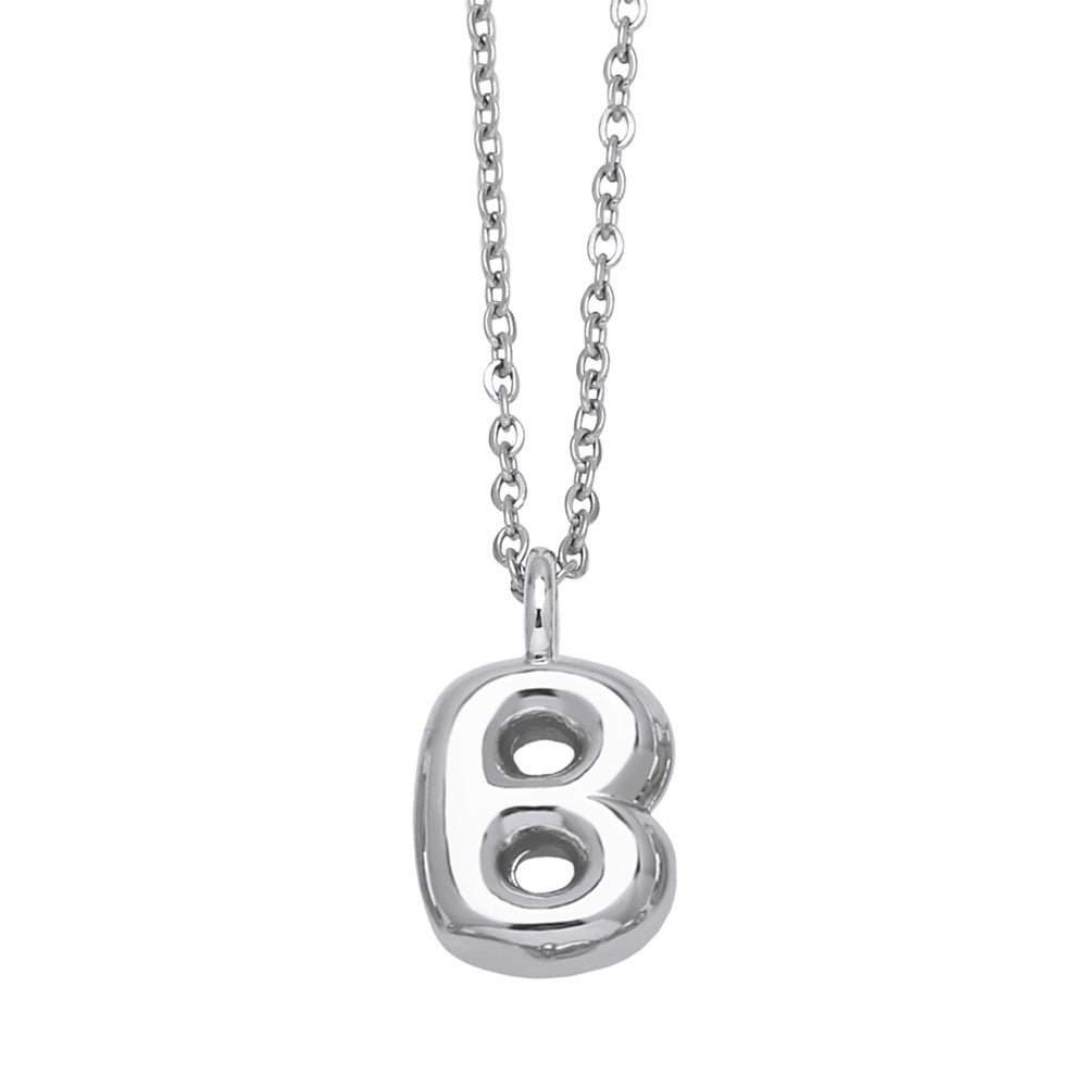 Copper Plated Gold 26 English Letters Pendant Necklace Niche Personality Clavicle Chain df9b5f3d 93d1 4b29 8abc c98d038eec7d